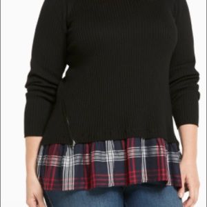 Torrid 2 in 1 sweater! Size 00